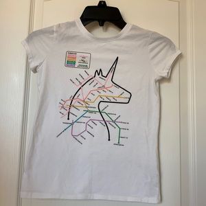 Girls shire graphic tee shirt